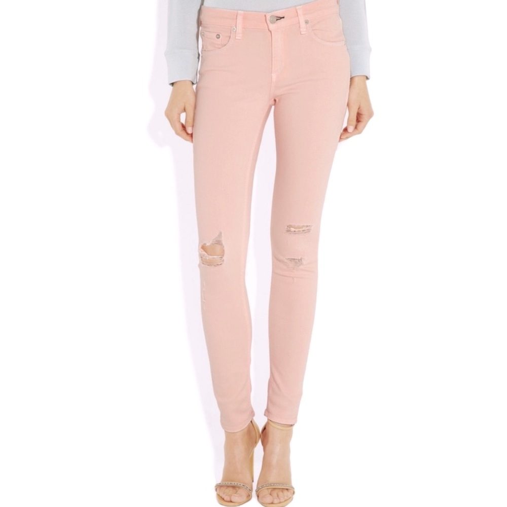 Rag & Bone distressed skinny jeans
